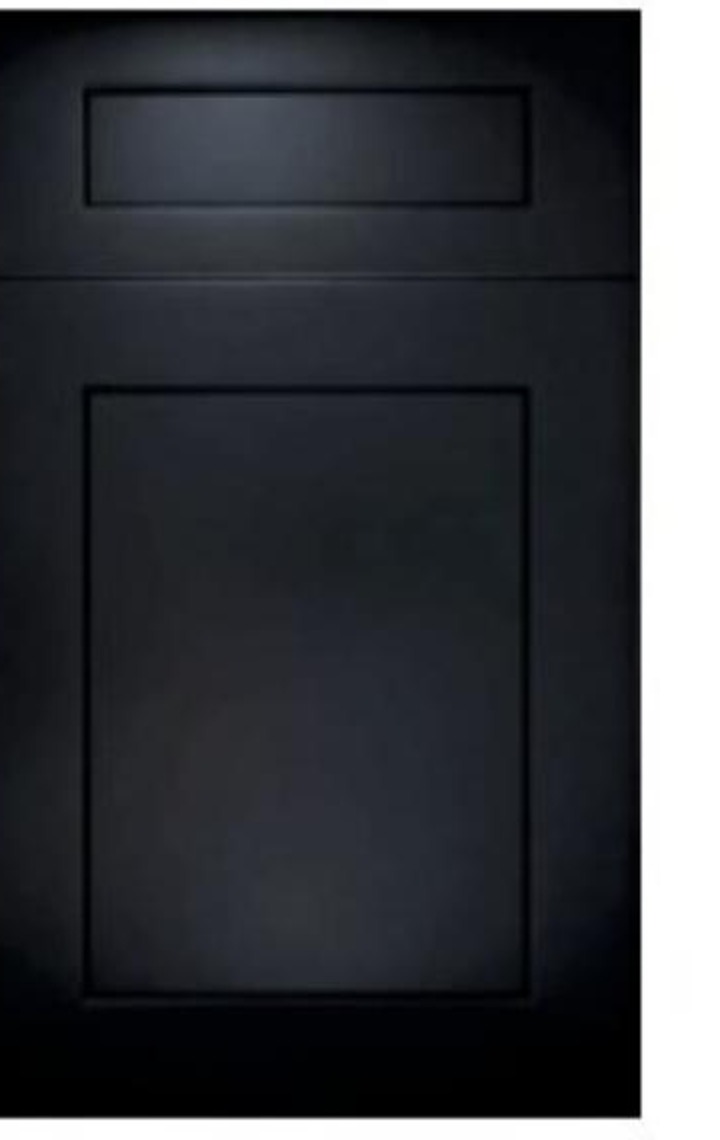 Onyx Black Shaker cabinet door